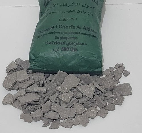 Premium Ghassoul Clay Financial Body Mask Pure Mud For Cleansing Dead Skin 500g.