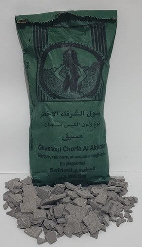 Premium Ghassoul Clay Financial Body Mask Pure Mud For Cleansing Dead Skin 500g.