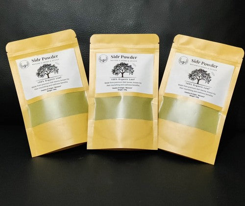 Premium & 100% Pure Moroccan Sidr Powder for Hair Loss Growth Skin 100g سدر