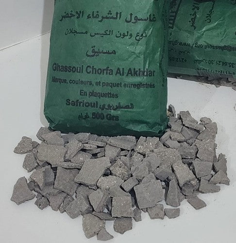 Premium Ghassoul Clay Financial Body Mask Pure Mud For Cleansing Dead Skin 500g.