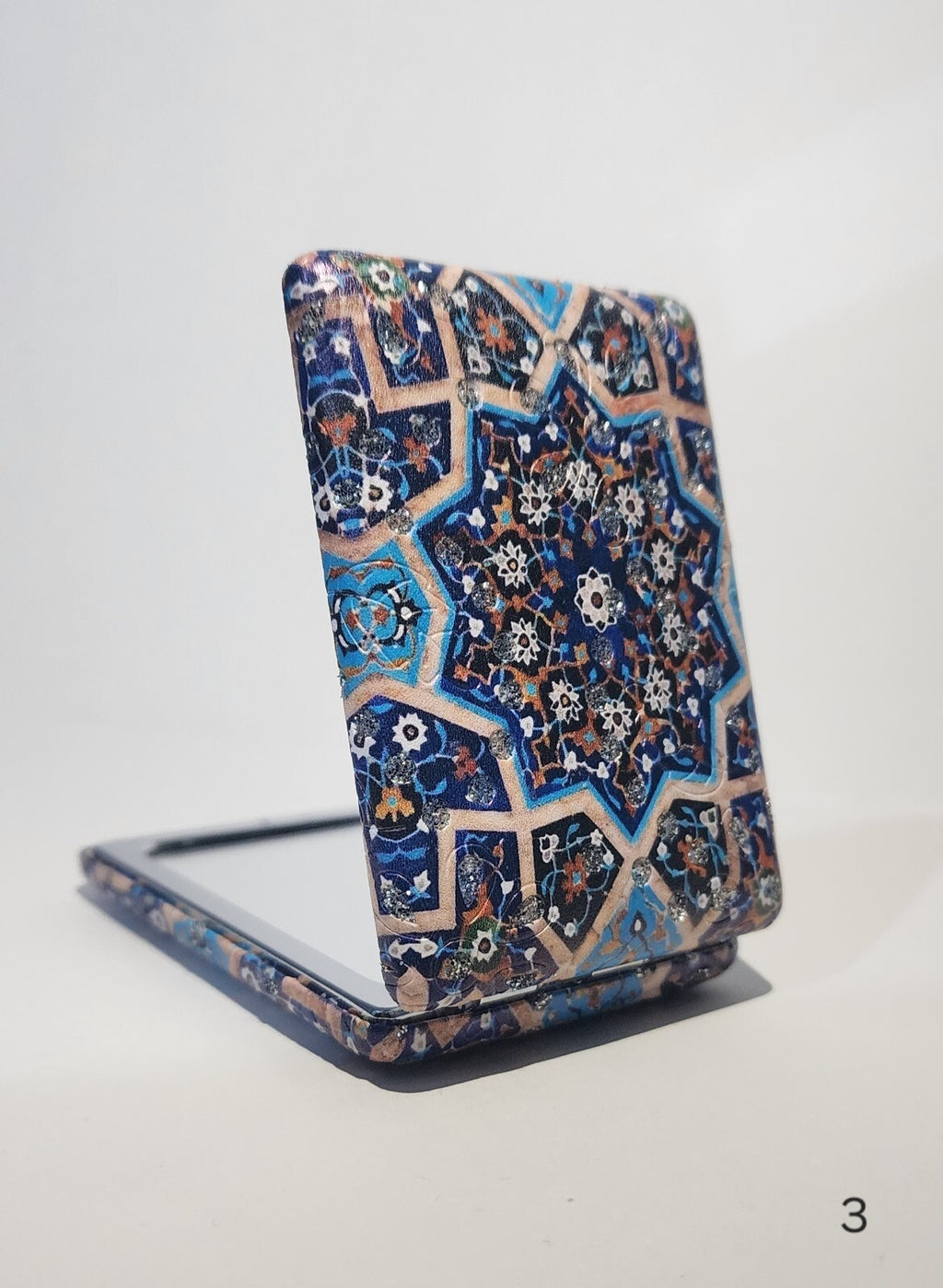 Authentic Moroccan women's multi-shaped/multi-sized mirrors for outdoor use.