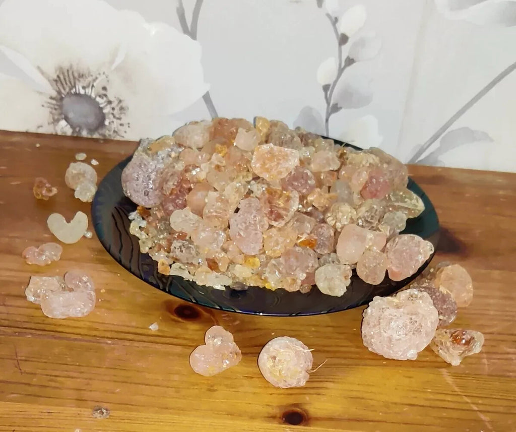 Incense Premium White/Red Jawi/Gawi,Frankincense Omanian Luban Hojar, Arabic Gum