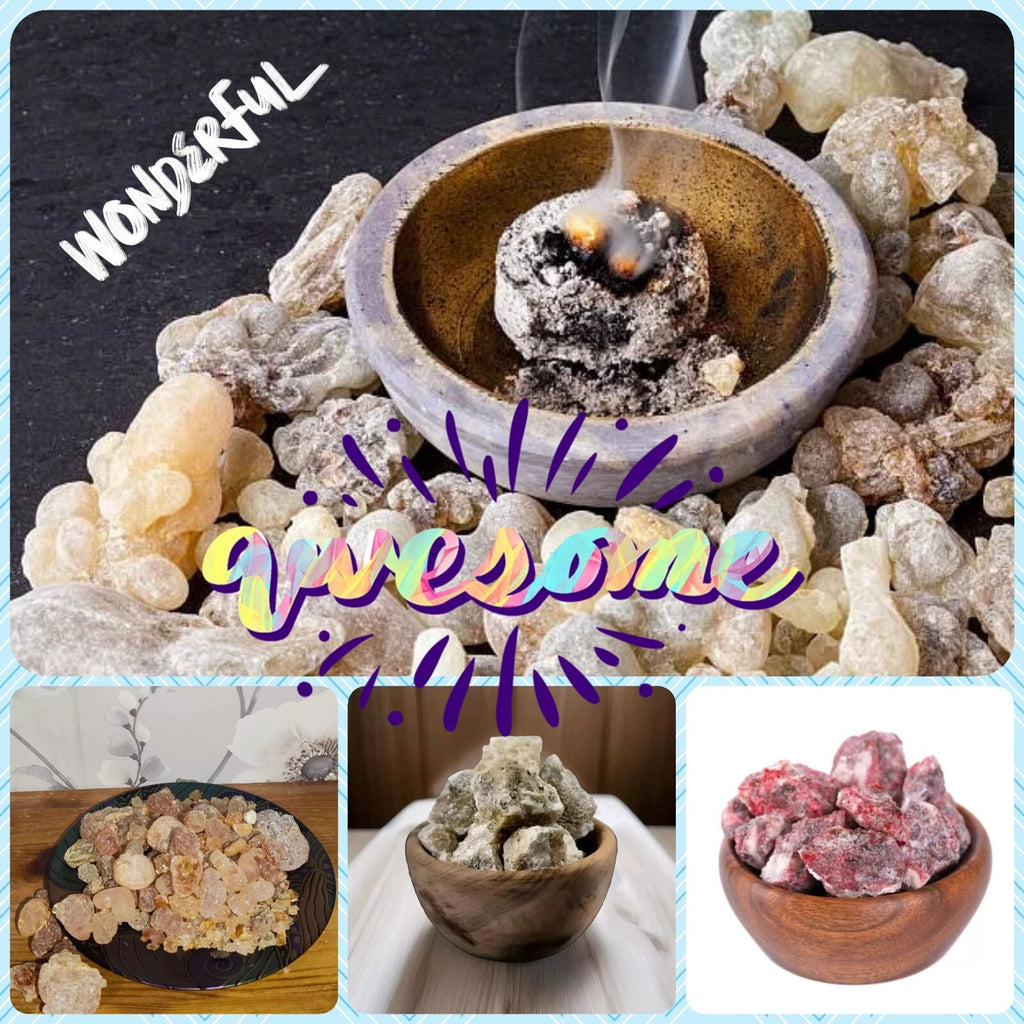 Incense Premium White/Red Jawi/Gawi,Frankincense Omanian Luban Hojar, Arabic Gum