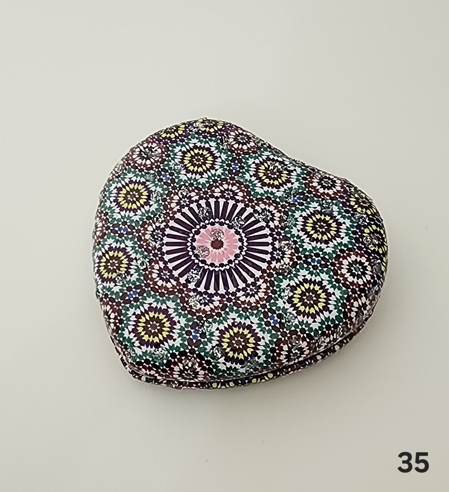 Authentic Moroccan women's multi-shaped/multi-sized mirrors for outdoor use.