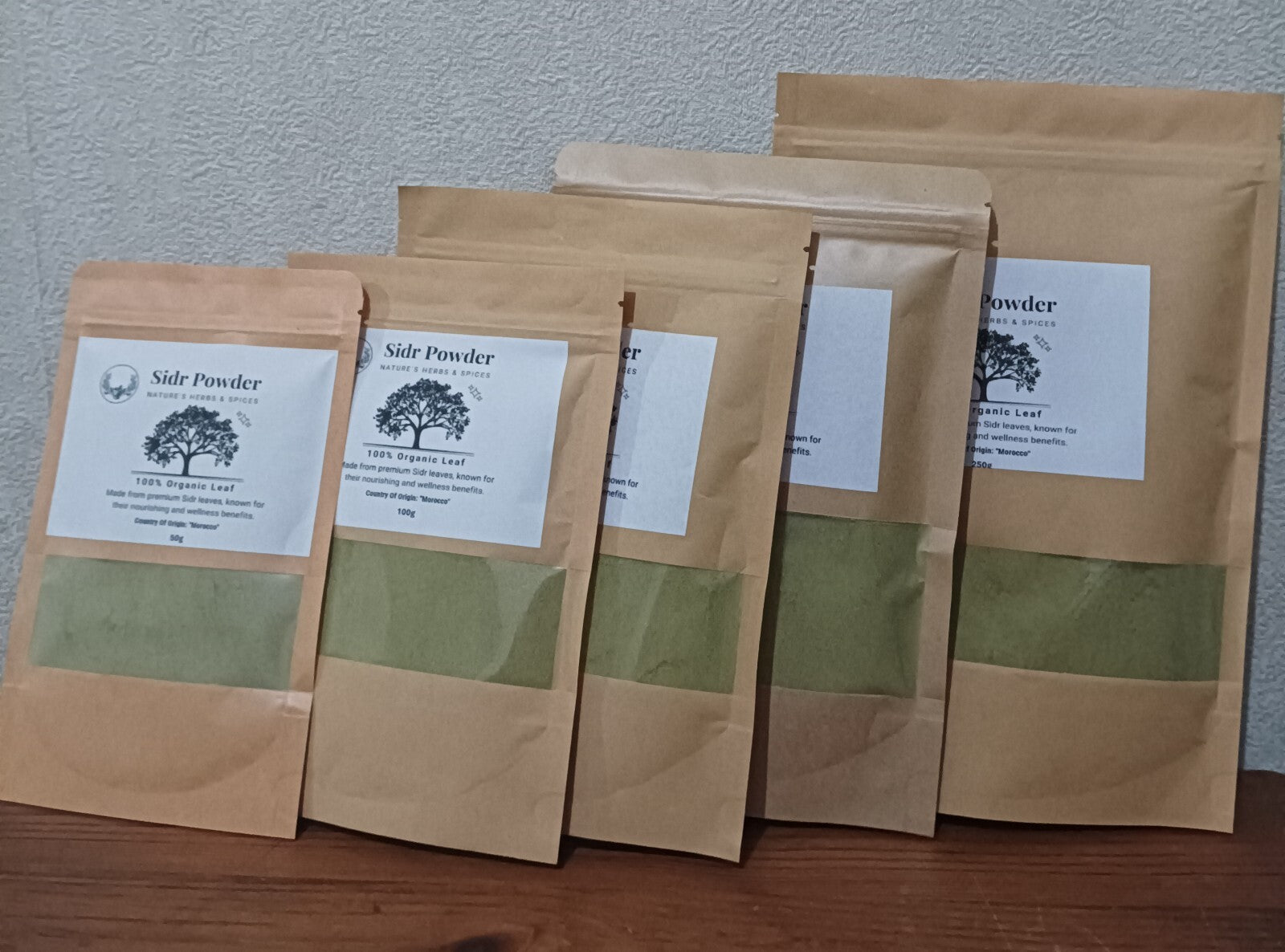 Premium & 100% Pure Moroccan Sidr Powder for Hair and Skin. سدر مغربي طبيعي