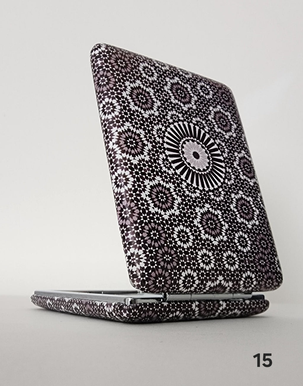 Authentic Moroccan women's multi-shaped/multi-sized mirrors for outdoor use.