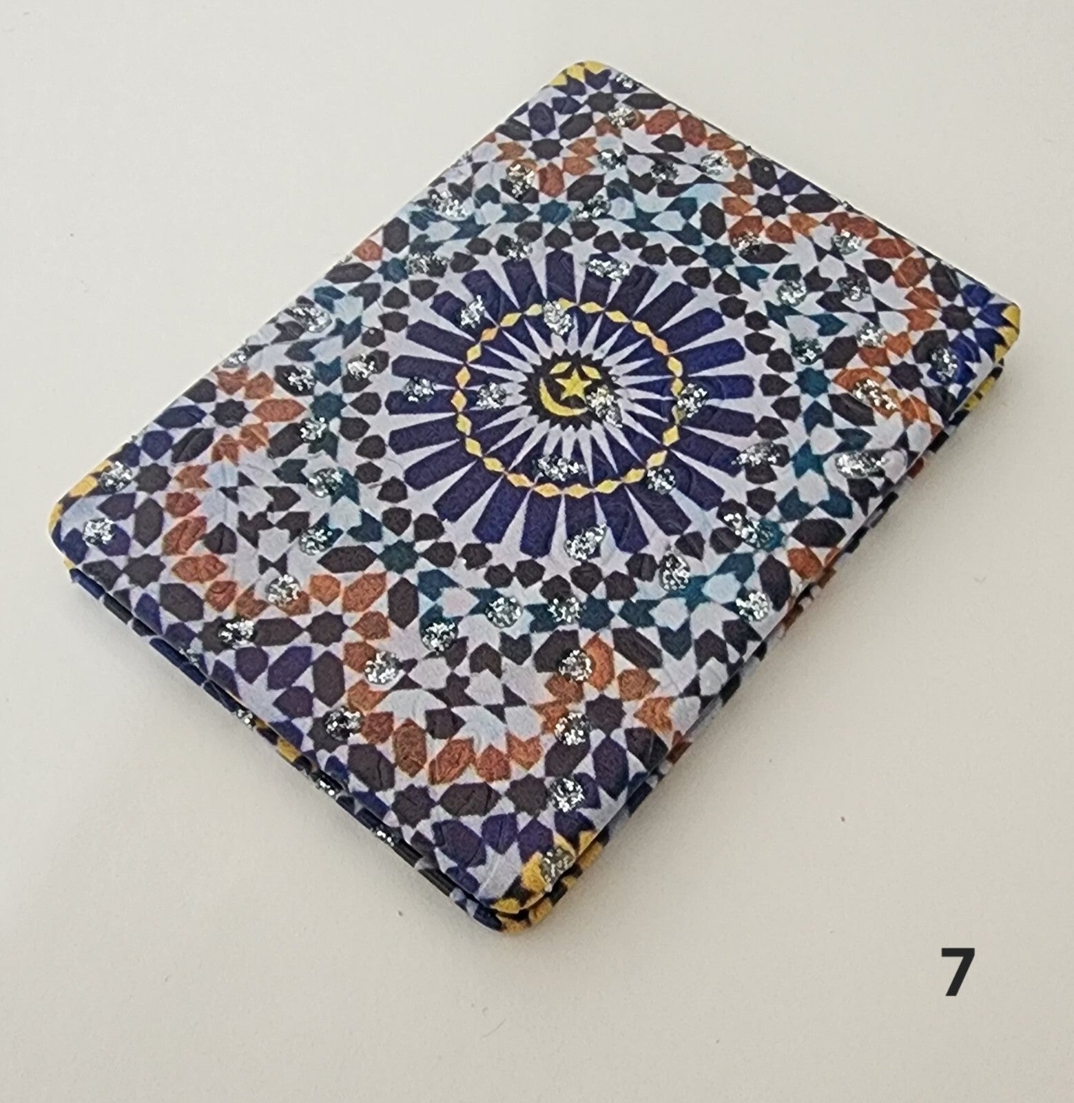 Authentic Moroccan women's multi-shaped/multi-sized mirrors for outdoor use.