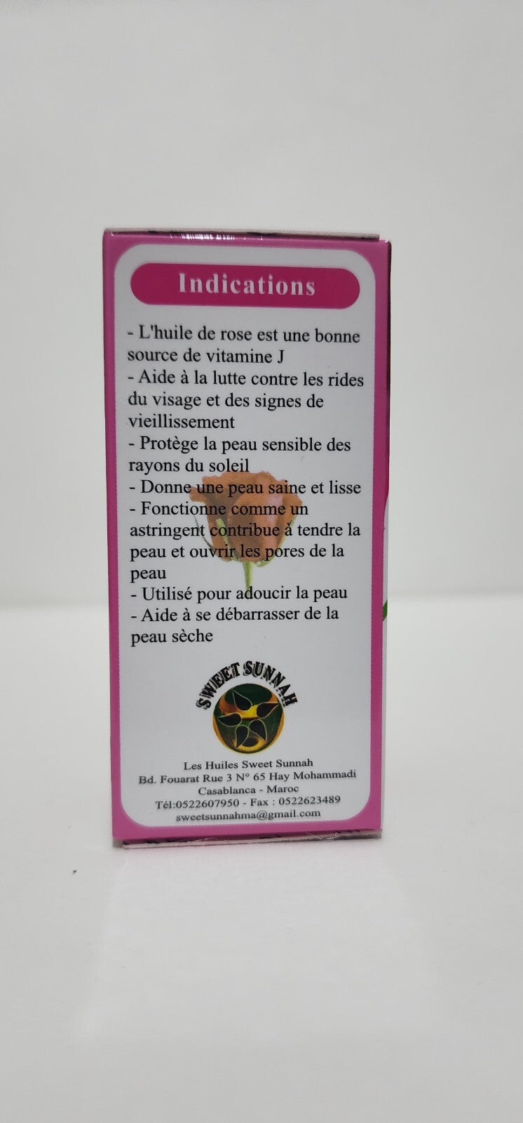 100% Pure Moroccan Rose Oil Moisturiser For hair Heals All Types Of Skin 30ml