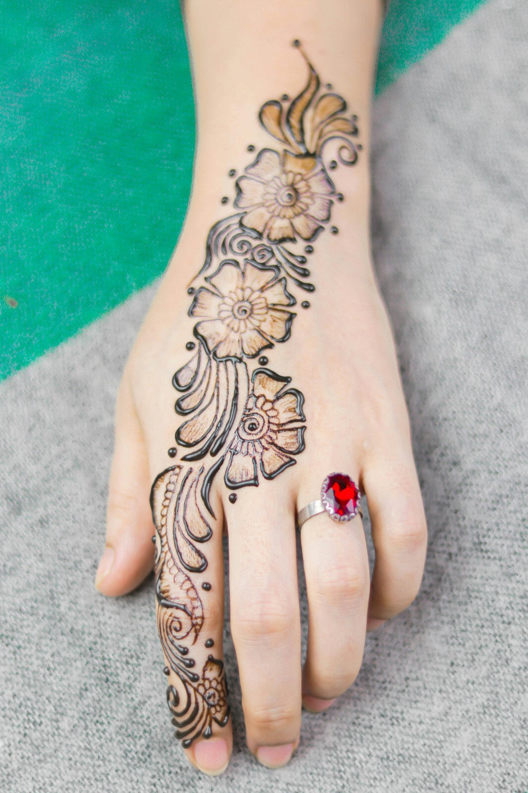 Moroccan Henna powder 100g natural 100% for hair dying and tattoo Mehndi Designs