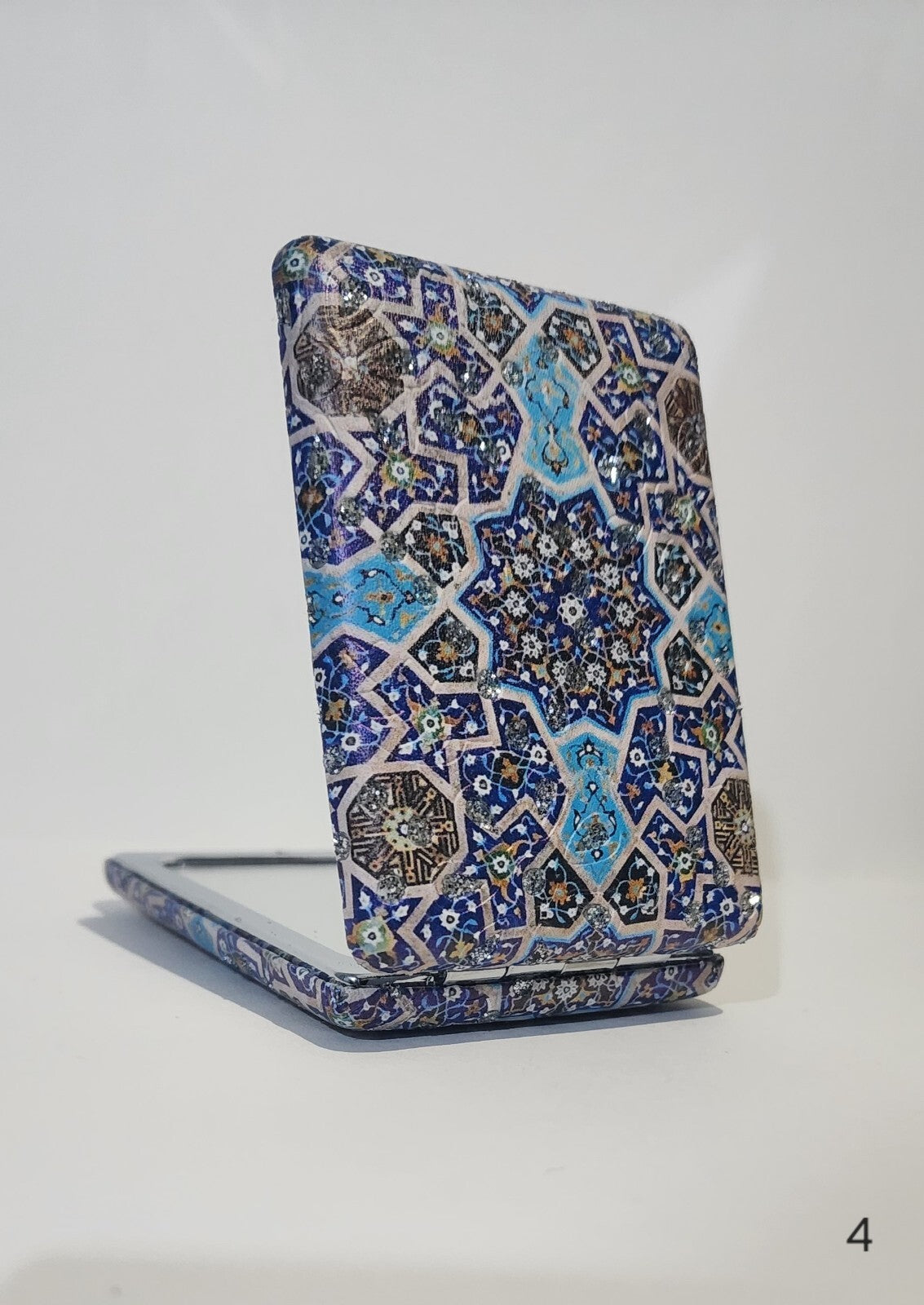 Authentic Moroccan women's multi-shaped/multi-sized mirrors for outdoor use.