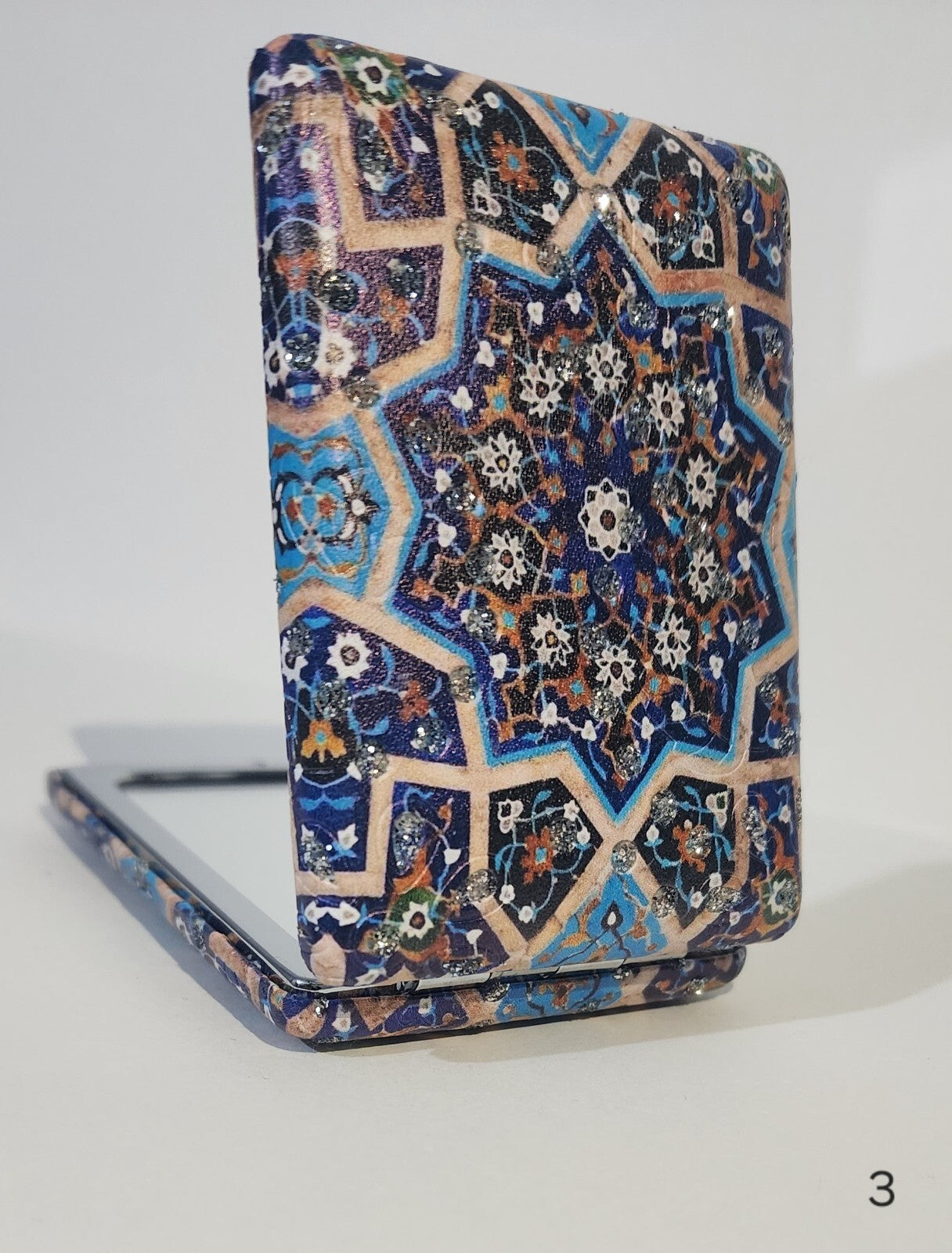 Authentic Moroccan women's multi-shaped/multi-sized mirrors for outdoor use.